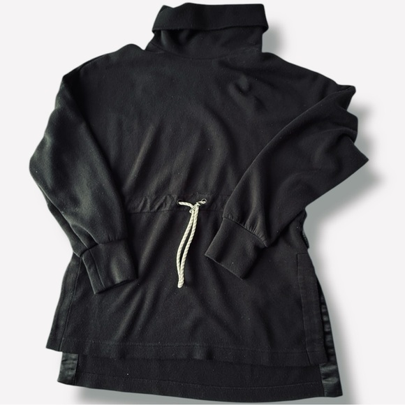 Varley Freya Drawcord Sweatshirt Black Size Small - Picture 2 of 13